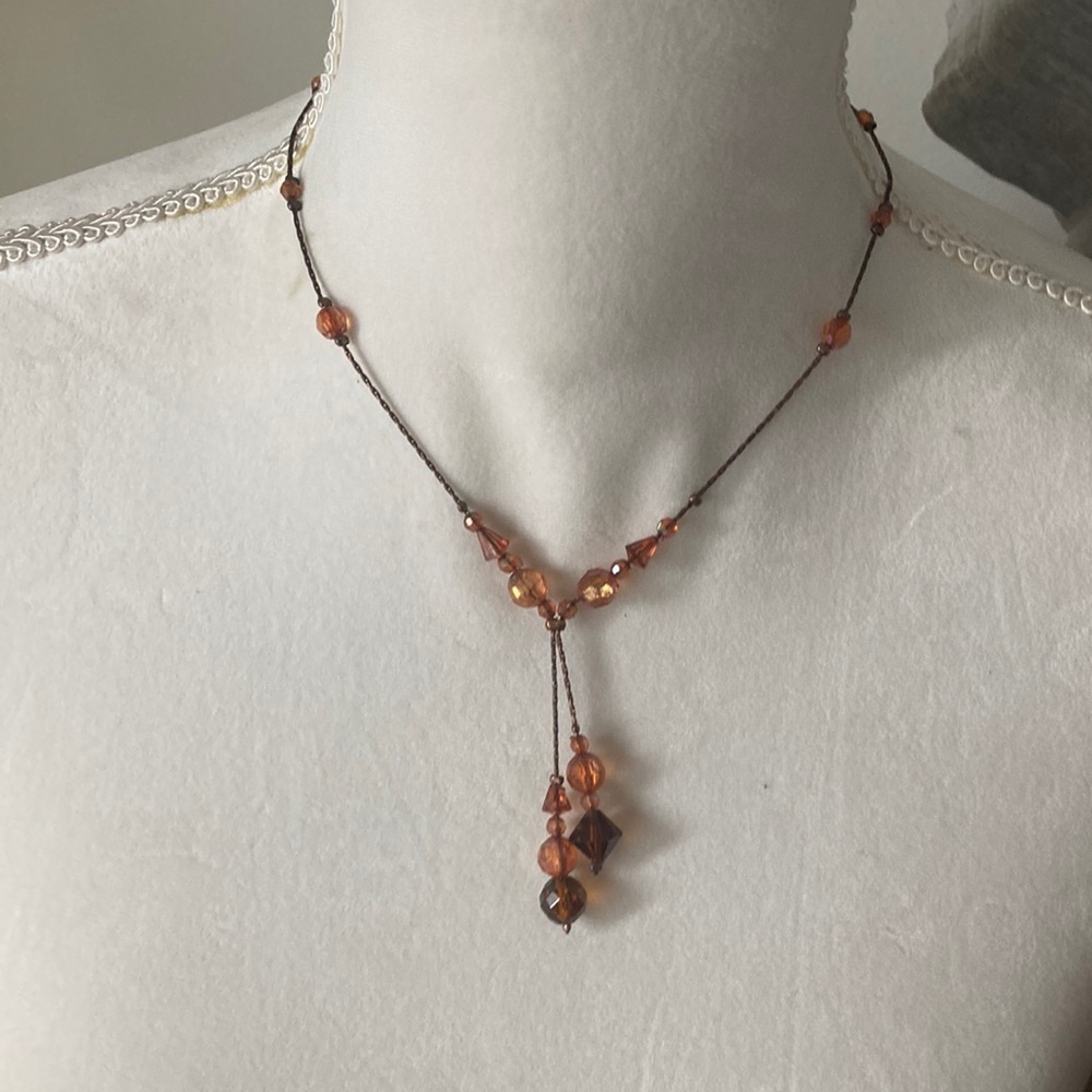 Beaded Tassel Necklace